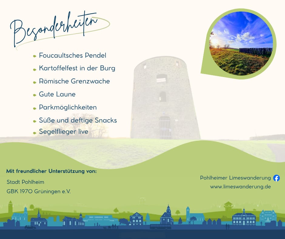 Pohlheimer Limeswanderung 2026 Pohlheimer Limeswanderung 2026